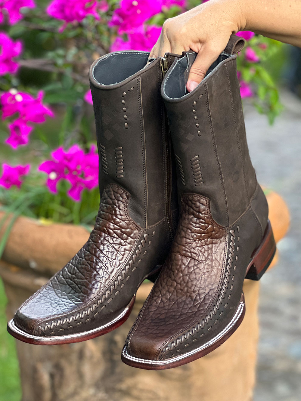 Bota Campanero Hombre Color Café - Imagen 4